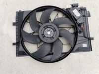 Electroventilator ventilator motor cu modul Mercedes Benz C Class W203 2.2 Cdi / 2.7 Cdi A2035000293