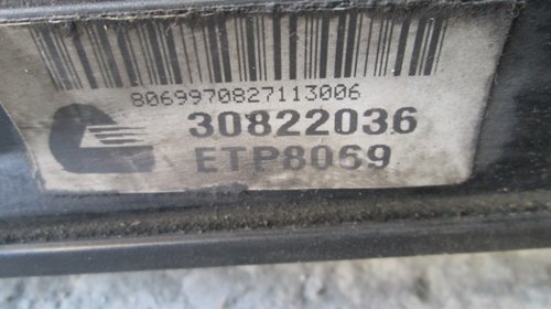 Electroventilator Volvo V40 T4-1,9 benzina,147kw, 30822036, ETP8069