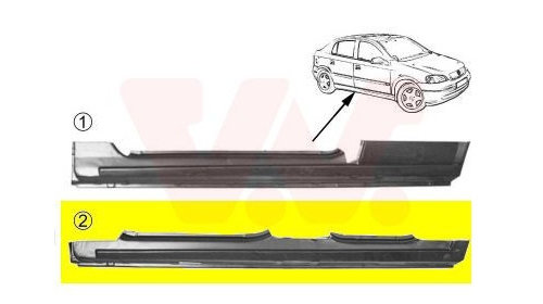 Element caroserie Opel Astra G (F48, F08) Van