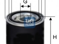 Element filtrant uscator aer compresor 27 393 00 UFI pentru Nissan Murano Bmw Seria 7 Volvo V50