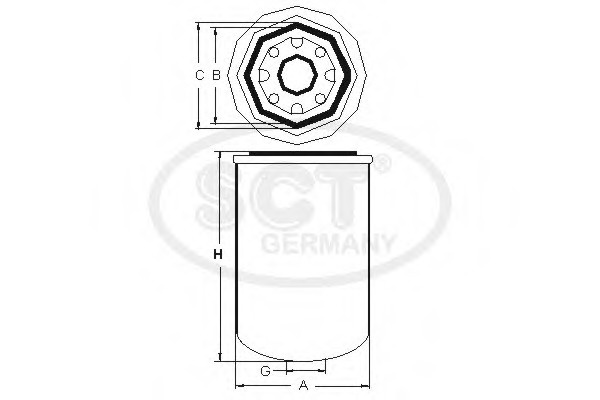 Element filtrant uscator aer compresor #