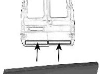 Elemente decorative/protectie, portiera PEUGEOT BOXER bus (244, Z_), PEUGEOT BOXER caroserie (244), FIAT DUCATO bus (244, Z_) - VAN WEZEL 1650431