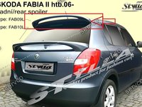 Eleron adaos haion luneta spoiler tuning sport Skoda Fabia Hatchback HB VRS Rs 2007-2015 v3