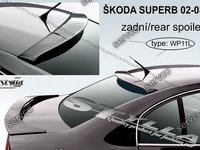 Eleron adaos haion luneta spoiler tuning sport Skoda Superb 1 Mk1 B5 3U 2001-2008 v3