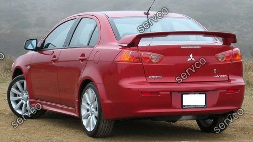 Eleron adaos portbagaj tuning sport spoiler Mitsubishi Lancer GTS Evo X CY2A CZ4A 2007-2017 v1