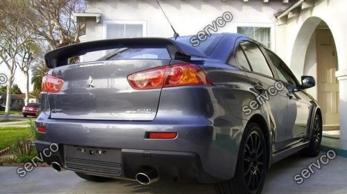 Eleron adaos portbagaj tuning sport spoiler Mitsubishi Lancer GTS Evo X CY2A CZ4A 2007-2017 v1