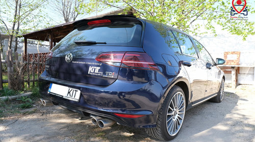 Eleron Luneta compatibil cu VW Golf 7 (2012-2017) GTI Design Negru Lucios Tuning Volkswagen VW Golf 7 2012 2013 2014 2015 2016 2017 RSVWG7MX