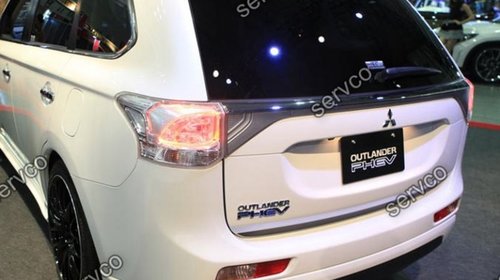 Eleron luneta haion spoiler tuning sport Mitsubishi Outlander Mk3 2012-2018 v2