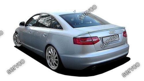 Eleron portbagaj Audi A6 C6 ABT S6 RS6 S Line Sedan AB look din 3 piese 2004-2011 v3
