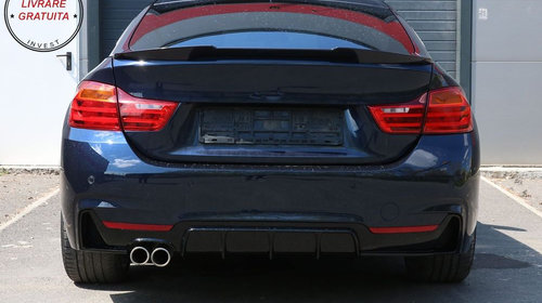 Eleron Portbagaj BMW Seria 4 F36 Gran Coupe (2014-2019) M4 Design Negru- livrare gratuita