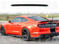 Eleron Portbagaj Compatibil Cu Ford Mustang VI S550 (2015-2023) GT350 Design Negru Lucios