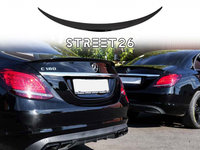 Eleron Portbagaj compatibil cu MERCEDES C-Class W205 (2014-2020) Design Negru Lucios