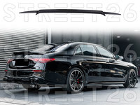 Eleron Portbagaj Compatibil Cu Mercedes S-Class W223 V223 Sedan (2020-Up) Negru Lucios