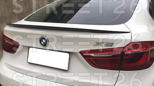 Eleron Portbagaj Negru Lucios compatibil cu BMW X6 F16 (2015+) Negru Lucios