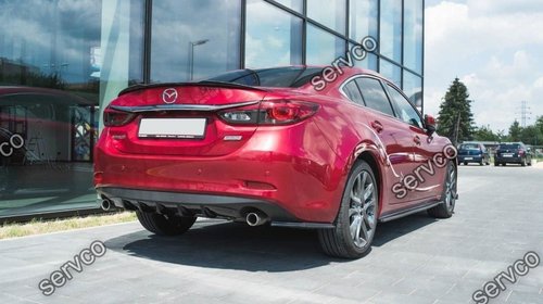 Eleron portbagaj spoiler cap Mazda 6 GJ Mk3 Facelift 2014-2016 v2 - Maxton Design