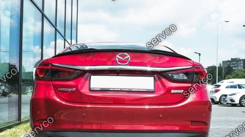 Eleron portbagaj spoiler cap Mazda 6 GJ Mk3 Facelift 2014-2016 v2 - Maxton Design