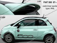 Eleron prelungire haion luneta spoiler tuning sport Fiat 500 Abarth 2007-2018 v2