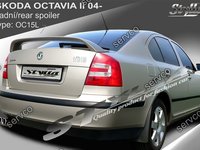 Eleron prelungire portbagaj tuning sport Skoda Octavia 2 RS Vrs Sedan Hatchback 2004-2013 v7