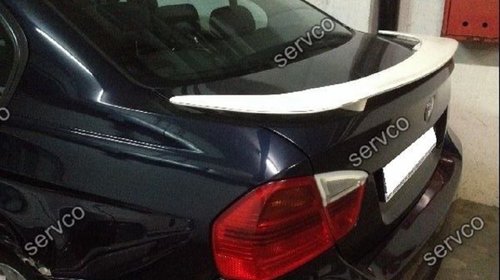 Eleron prelungire spoiler portbagaj tuning sport BMW E90 Seria 3 Hamann 2005-2012 v3