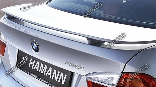 Eleron prelungire spoiler portbagaj tuning sport BMW E90 Seria 3 Hamann 2005-2012 v3