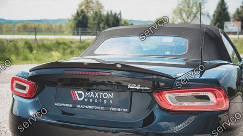 Eleron spoiler cap Fiat 124 Spider Abarth 2017- v1 - Maxton Design