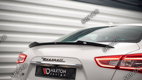 Eleron spoiler cap Maserati Ghibli Mk3 2013- v1 - Maxton Design