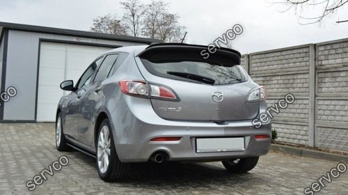 Eleron spoiler cap Mazda 3 Mk2 Sport 2009-2011 v1 - Maxton Design