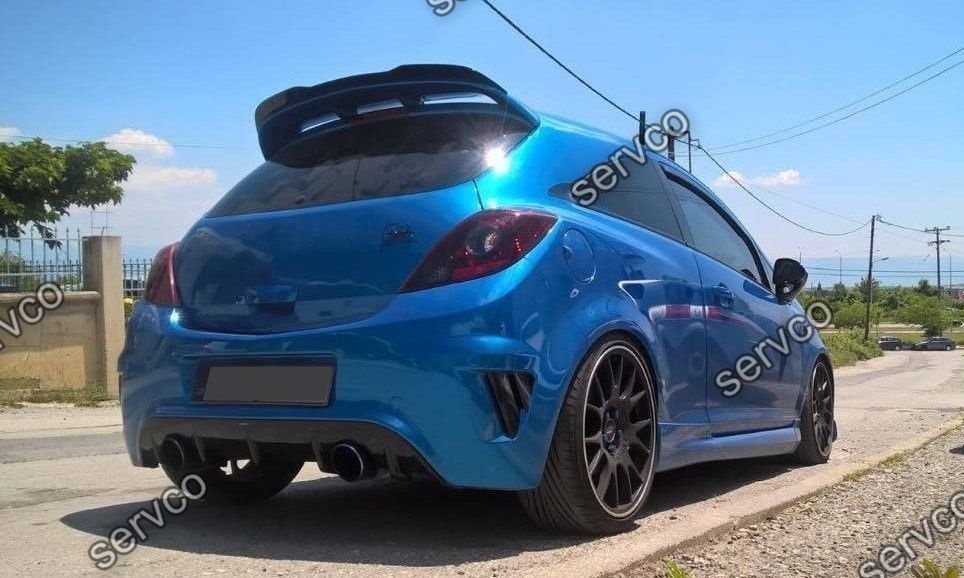 Eleron spoiler cap Opel Corsa D Mk4 OPC 