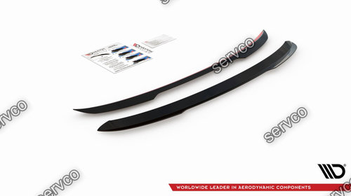 Eleron spoiler cap Renault Clio Mk5 2019- v1 - Maxton Design