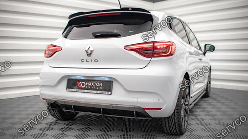 Eleron spoiler cap Renault Clio Mk5 2019- v1 - Maxton Design