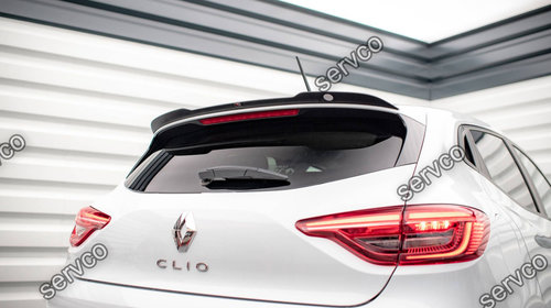 Eleron spoiler cap Renault Clio Mk5 2019- v1 - Maxton Design