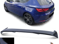 Eleron Spoiler negru lucios luneta portbagaj Seat Leon 3 5F 2011-2020