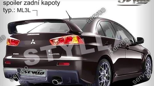 Eleron spoiler portbagaj Mitsubishi Lancer Ev