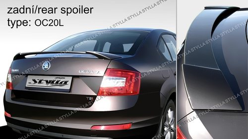 Eleron spoiler portbagaj Skoda Octavia 3 5E RS 2013-2017 ver2