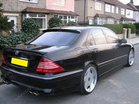 Eleron spoiler tuning portbagaj Mercedes Benz S Class W220 AMG S-Classe S500 S600 S55 S65 AMG ver1 Lorinser