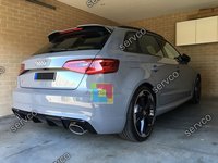 Eleron spoiler tuning sport haion luneta Audi A3 8V Sportback S3 Rs3 S line 2012-2016 ver2