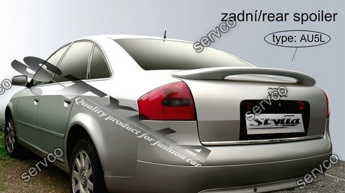 Eleron spoiler tuning sport portbagaj Audi A6 C5 Sedan RS6 S6 S line 1997-2004 ver4