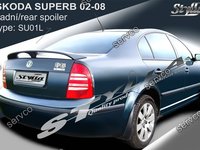 Eleron spoiler tuning sport portbagaj Skoda Superb Mk1 B5 3U 2001-2008 ver1