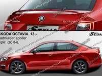Eleron spoiler tuning sport portbagaj Skoda Octavia 3 Sedan Hatchback Liftback HB 5E RS 2013-2019 v5