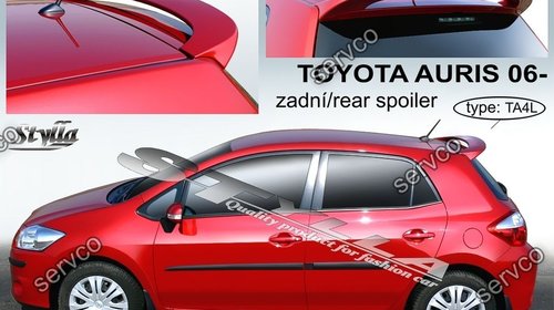 Eleron spoiler tuning sport Toyota Auris Mk1 