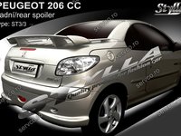 Eleron tuning sport portbagaj Peugeot 206 CC 2000-2008 v3