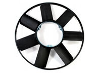 Elice ventilator BMW Seria 3 E30, 09.1985-06.1993, motor 324 D / 324 TD, 63, 85 kw, diesel, cv manuala/automata, cu/fara AC, 7 palete, 3 gauri, 430 mm