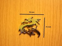 Emblema 3D DRAGON