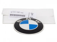 Emblema Autocolant Capac Janta Oe Bmw Seria 5 E12 1972-1981 82MM 36131181104