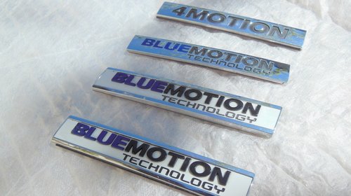 Emblema BlueMotion / 4motion - Alltrak VW passat - golf - Audi / Seat - skoda