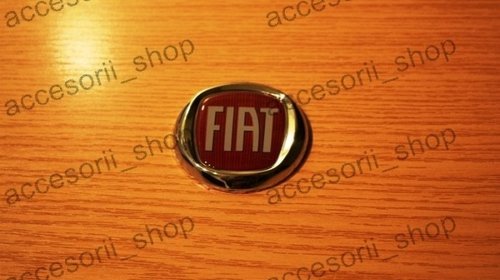 Emblema FIAT rosu new