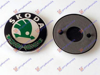 Emblema Grila (O)-Skoda Felicia 94-98 pentru Skoda Felicia 94-98,Hyundai Santa Fe 05-09,Partea Frontala,Emblema