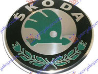 EMBLEMA GRILA (O) - SKODA OCTAVIA 5 08-13, SKODA, SKODA OCTAVIA 5 08-13, HYUNDAI, HYUNDAI SANTA FE 05-09, Partea frontala, Emblema, 045504790