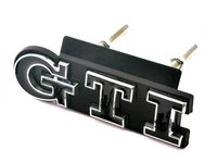 Emblema GTI Grila Negru