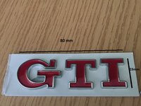 Emblema GTI new